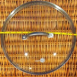 GreenPan Tempered Glass Lid with Metallic Handle